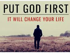 Giving Jesus the first place in your life.