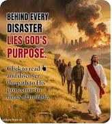 Disasters–What Did Jesus Say to Us?