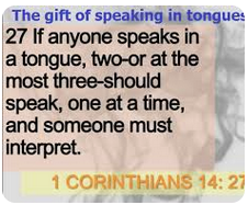 1 Cor 14:17-40 – The Regulation of Tongues in the Church