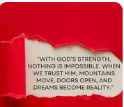 Faith Turns The Impossible Into Reality